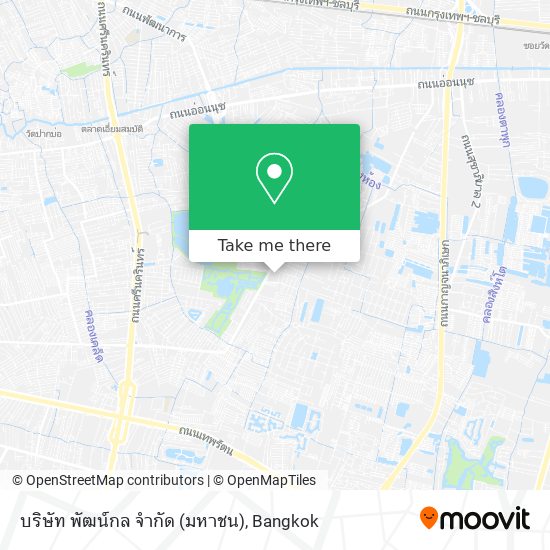 บริษัท พัฒน์กล จำกัด (มหาชน) map