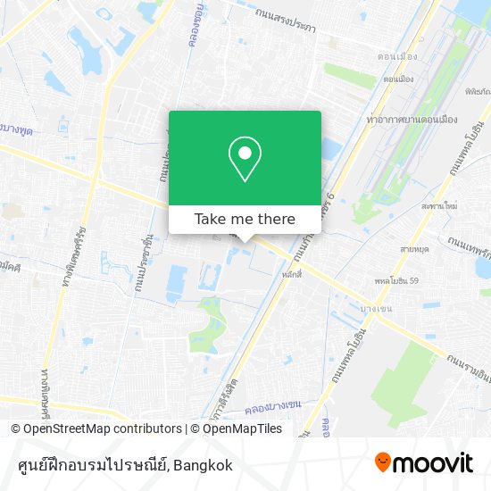 ศูนย์ฝึกอบรมไปรษณีย์ map