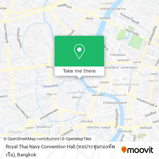 Royal Thai Navy Convention Hall (หอประชุมกองทัพเรือ) map