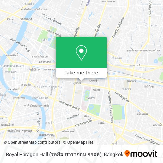 Royal Paragon Hall (รอยัล พารากอน ฮอลล์) map