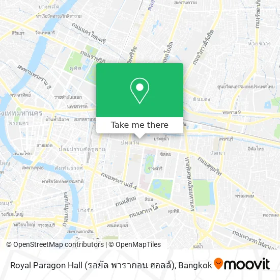 Royal Paragon Hall (รอยัล พารากอน ฮอลล์) map