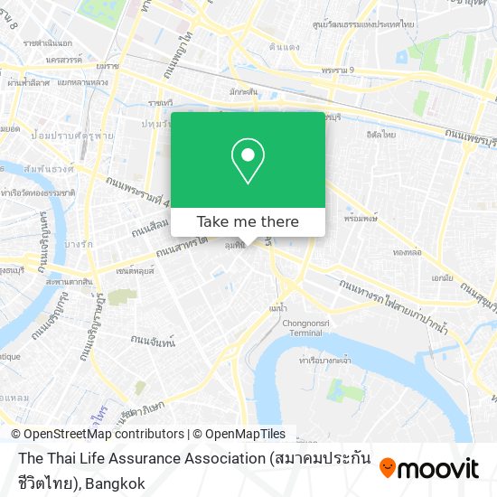 The Thai Life Assurance Association (สมาคมประกันชีวิตไทย) map