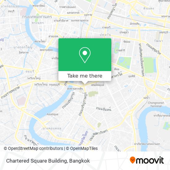 Chartered Square Building map