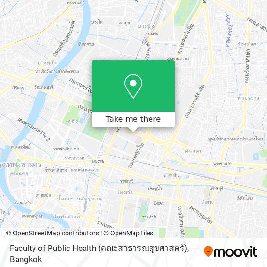 Faculty of Public Health (คณะสาธารณสุขศาสตร์) map