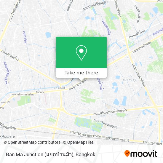 Ban Ma Junction (แยกบ้านม้า) map