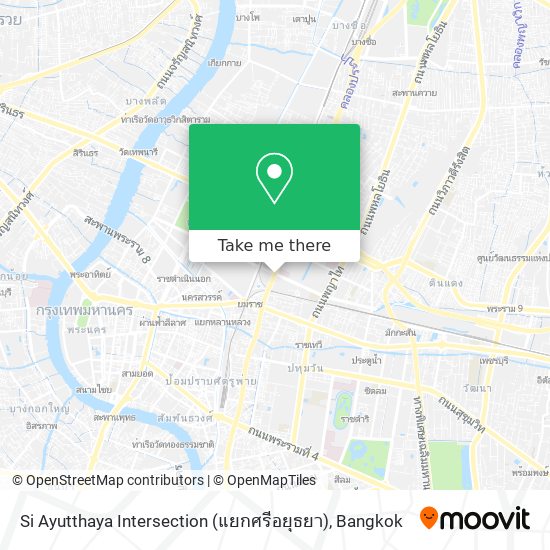 Si Ayutthaya Intersection (แยกศรีอยุธยา) map
