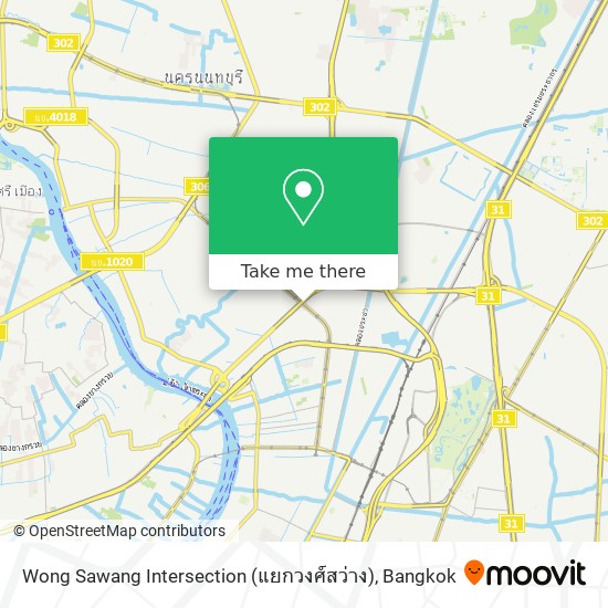 Wong Sawang Intersection (แยกวงศ์สว่าง) map
