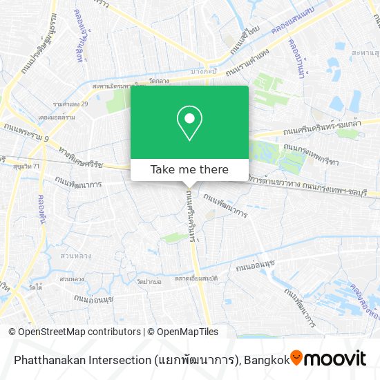 Phatthanakan Intersection (แยกพัฒนาการ) map