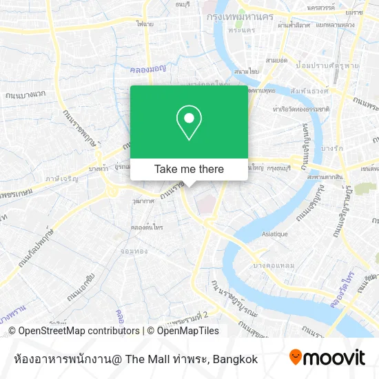 ห้องอาหารพนักงาน@ The Mall ท่าพระ map