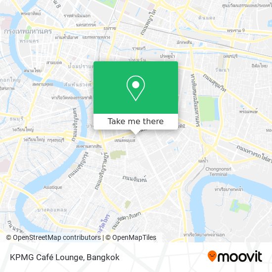 KPMG Café Lounge map