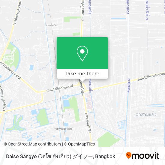 Daiso Sangyo (ไดโซ ซังเกียว) ダイソー map