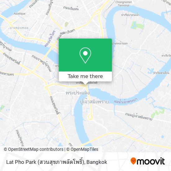 Lat Pho Park (สวนสุขภาพลัดโพธิ์) map