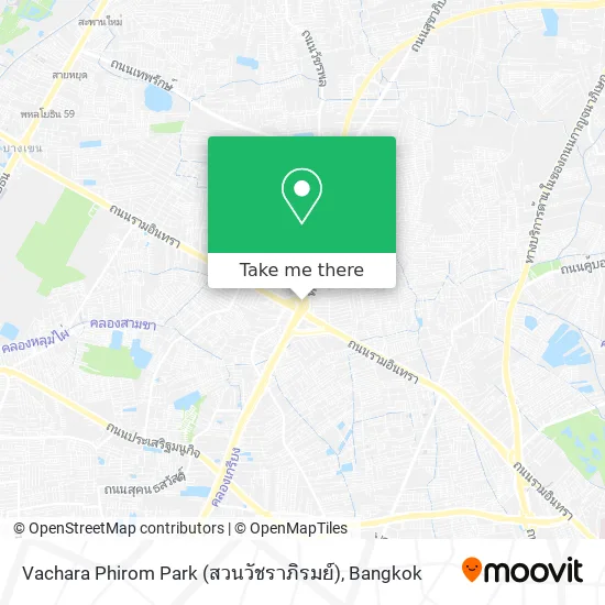 Vachara Phirom Park (สวนวัชราภิรมย์) map