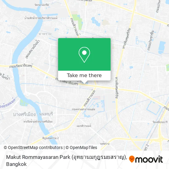 Makut Rommayasaran Park (อุทยานมกุฎรมยสราญ) map