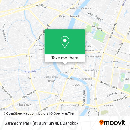 Saranrom Park (สวนสราญรมย์) map