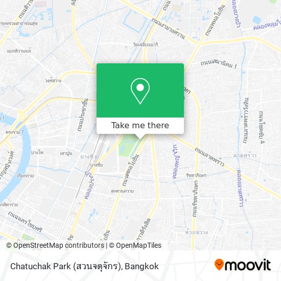 Chatuchak Park (สวนจตุจักร) map