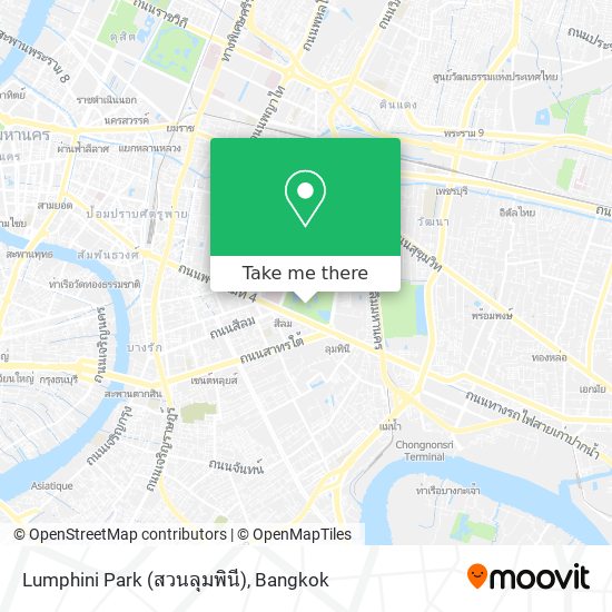 Lumphini Park (สวนลุมพินี) map