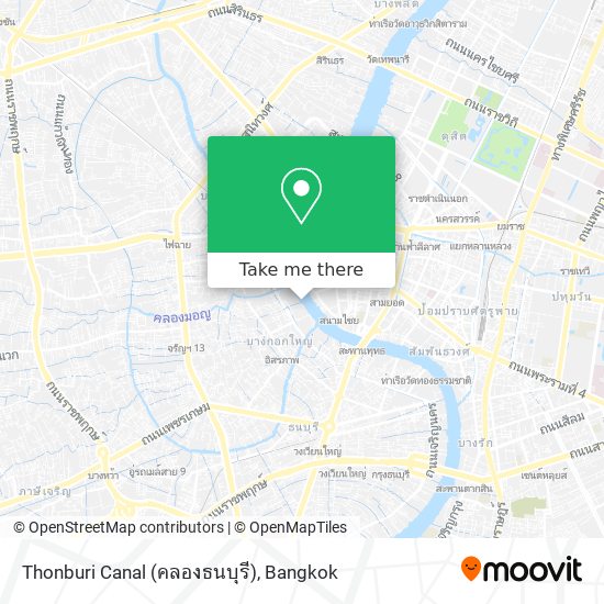 Thonburi Canal (คลองธนบุรี) map