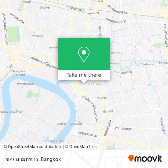 ซอยสามทหาร map