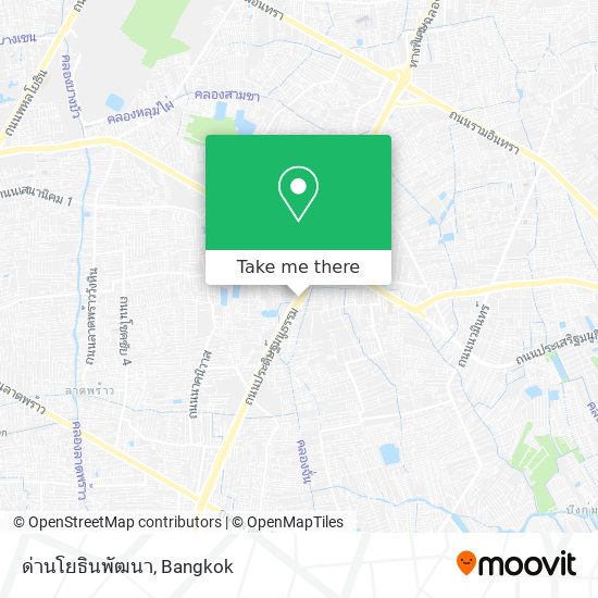 ด่านโยธินพัฒนา map