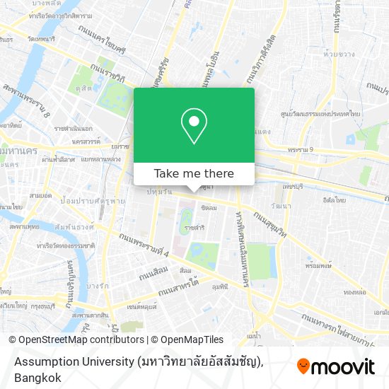 Assumption University (มหาวิทยาลัยอัสสัมชัญ) map