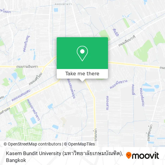 Kasem Bundit University (มหาวิทยาลัยเกษมบัณฑิต) map