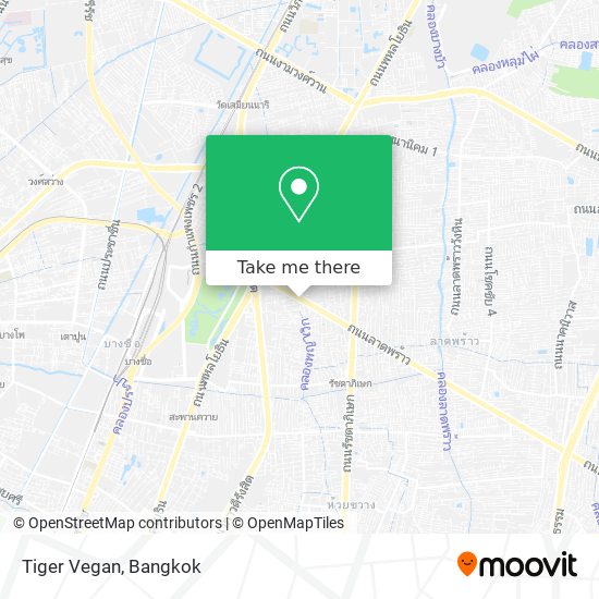 Tiger Vegan map