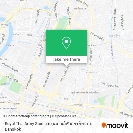 Royal Thai Army Stadium (สนามกีฬากองทัพบก) map