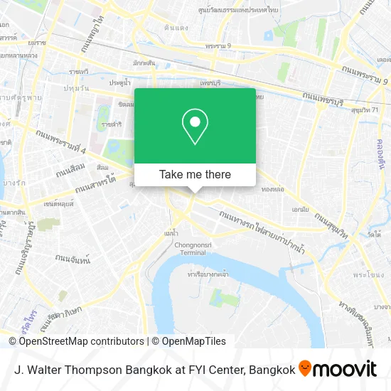 J. Walter Thompson Bangkok at FYI Center map