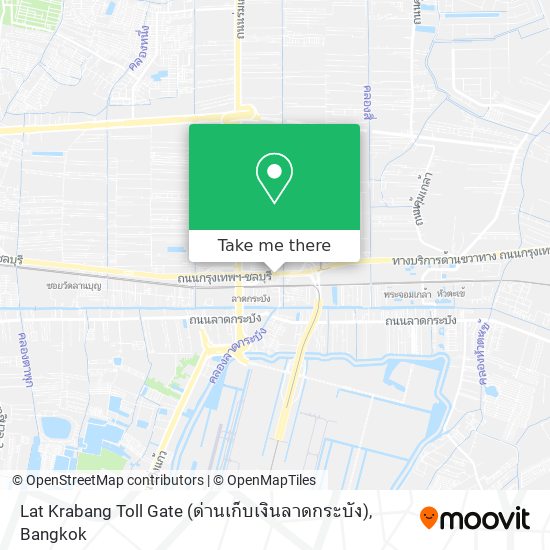 Lat Krabang Toll Gate (ด่านเก็บเงินลาดกระบัง) map