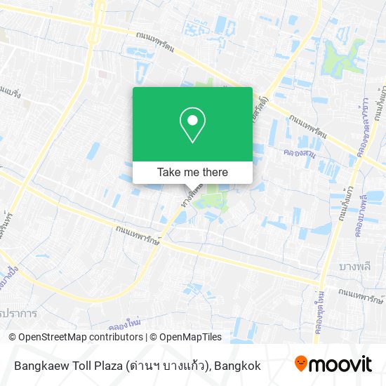 Bangkaew Toll Plaza (ด่านฯ บางแก้ว) map