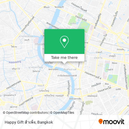 Happy Gift สำเพ็ง map