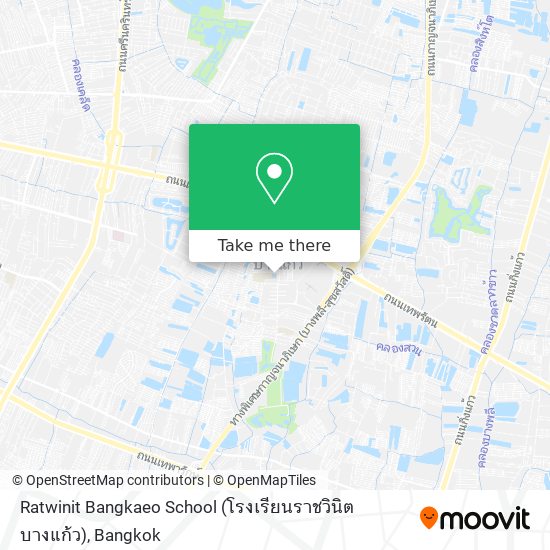 Ratwinit Bangkaeo School (โรงเรียนราชวินิตบางแก้ว) map