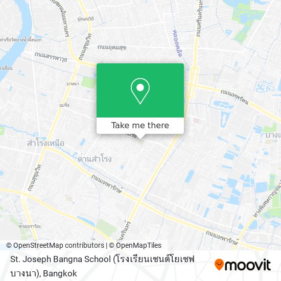 St. Joseph Bangna School (โรงเรียนเซนต์โยเซฟ บางนา) map