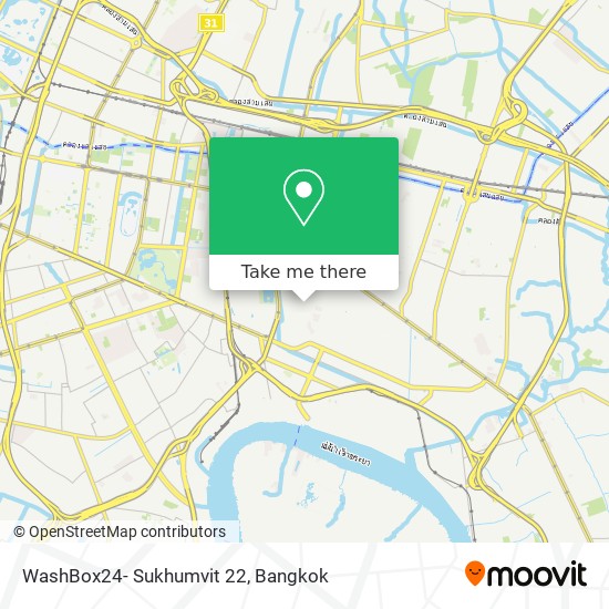 WashBox24- Sukhumvit 22 map