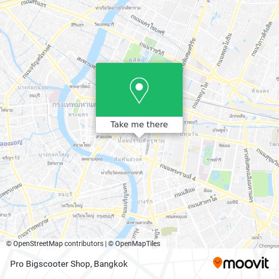 Pro Bigscooter Shop map