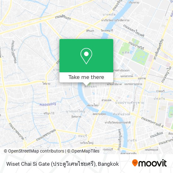 Wiset Chai Si Gate (ประตูวิเศษไชยศรี) map