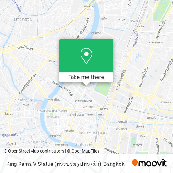 King Rama V Statue (พระบรมรูปทรงม้า) map