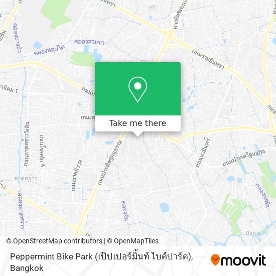 Peppermint Bike Park (เป๊ปเปอร์มิ้นท์ ไบค์ปาร์ค) map