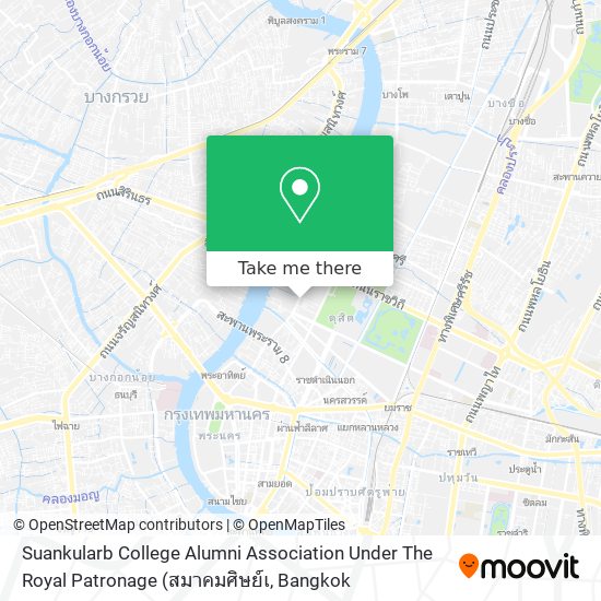 Suankularb College Alumni Association Under The Royal Patronage map