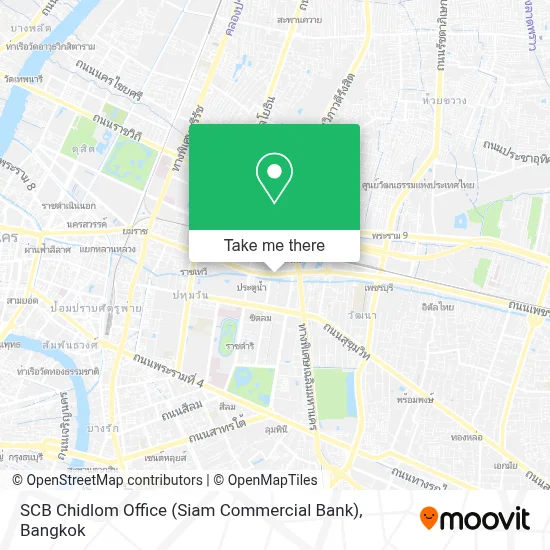 SCB Chidlom Office (Siam Commercial Bank) map