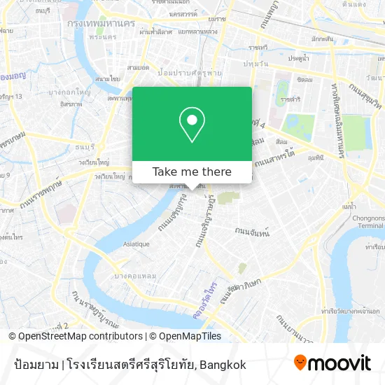 ป้อมยาม | โรงเรียนสตรีศรีสุริโยทัย map
