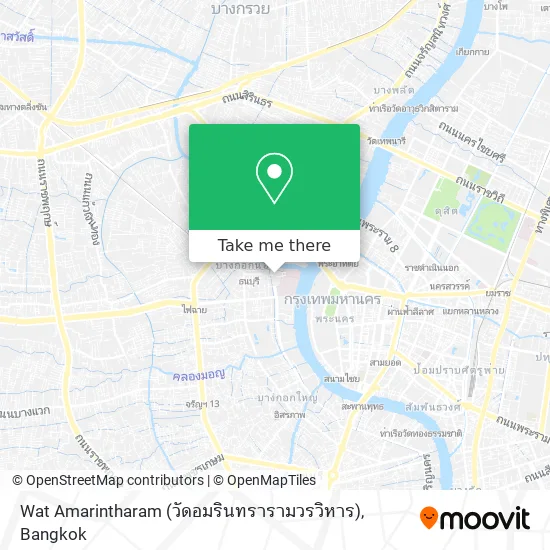 Wat Amarintharam (วัดอมรินทรารามวรวิหาร) map