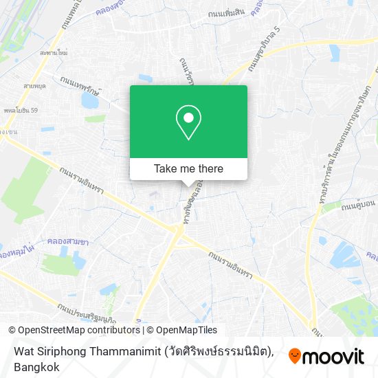 Wat Siriphong Thammanimit (วัดศิริพงษ์ธรรมนิมิต) map