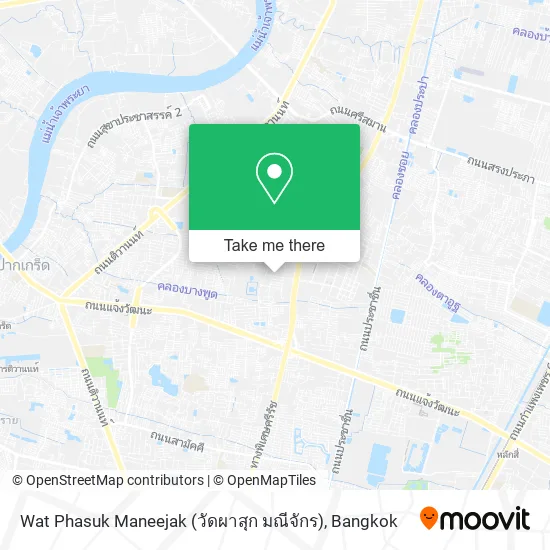 Wat Phasuk Maneejak (วัดผาสุก มณีจักร) map