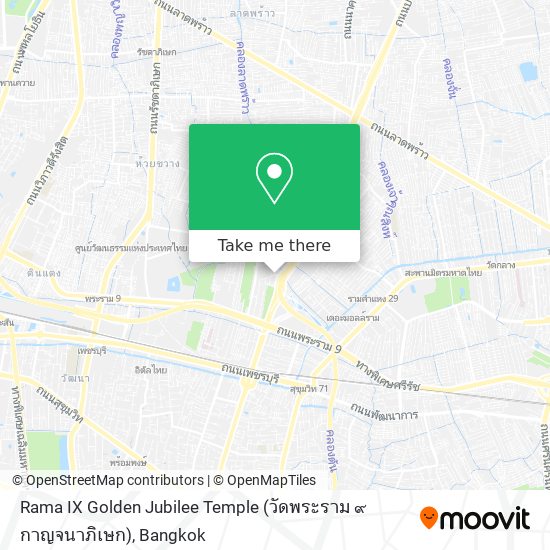 Rama IX Golden Jubilee Temple (วัดพระราม ๙ กาญจนาภิเษก) map
