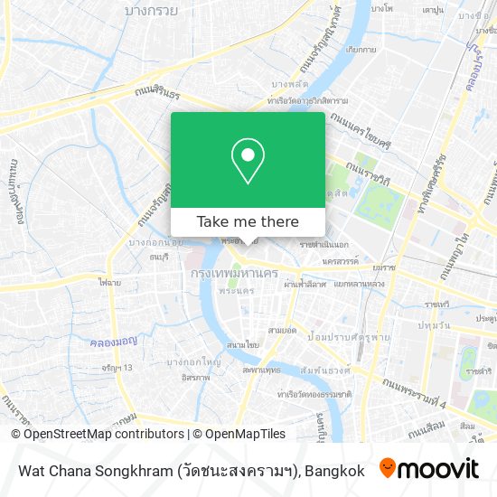 Wat Chana Songkhram (วัดชนะสงครามฯ) map