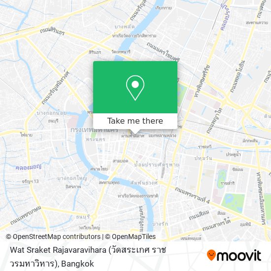 Wat Sraket Rajavaravihara (วัดสระเกศ ราชวรมหาวิหาร) map