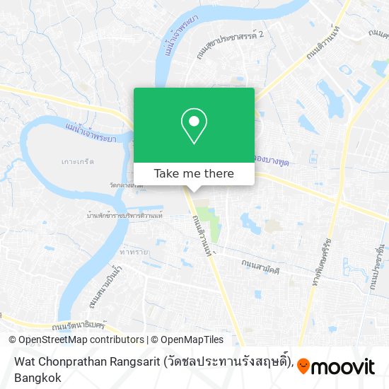Wat Chonprathan Rangsarit (วัดชลประทานรังสฤษดิ์) map