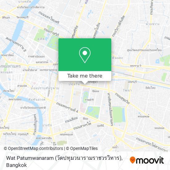 Wat Patumwanaram (วัดปทุมวนารามราชวรวิหาร) map